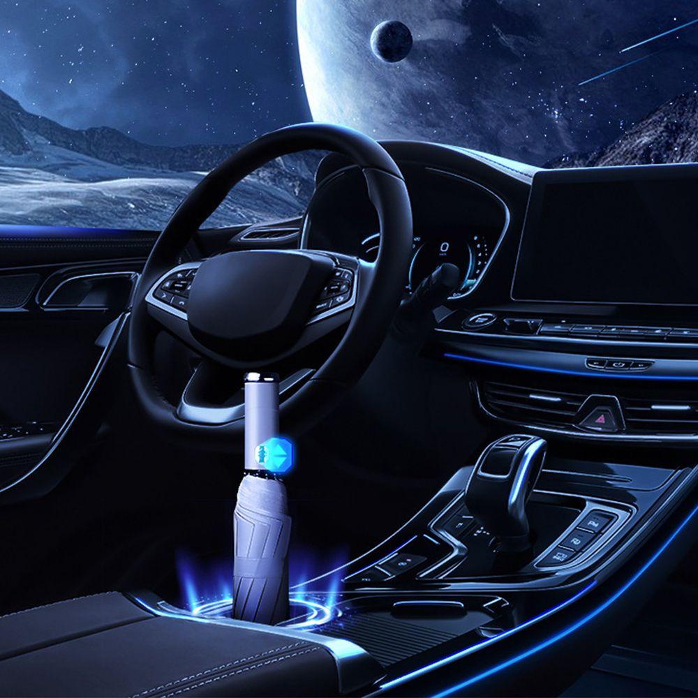 Dù Chống Mưa Chống Gió Có Đèn LED Tiện Dụng