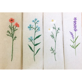 Bookmark vải thêu tay, có nhận theo yêu cầu