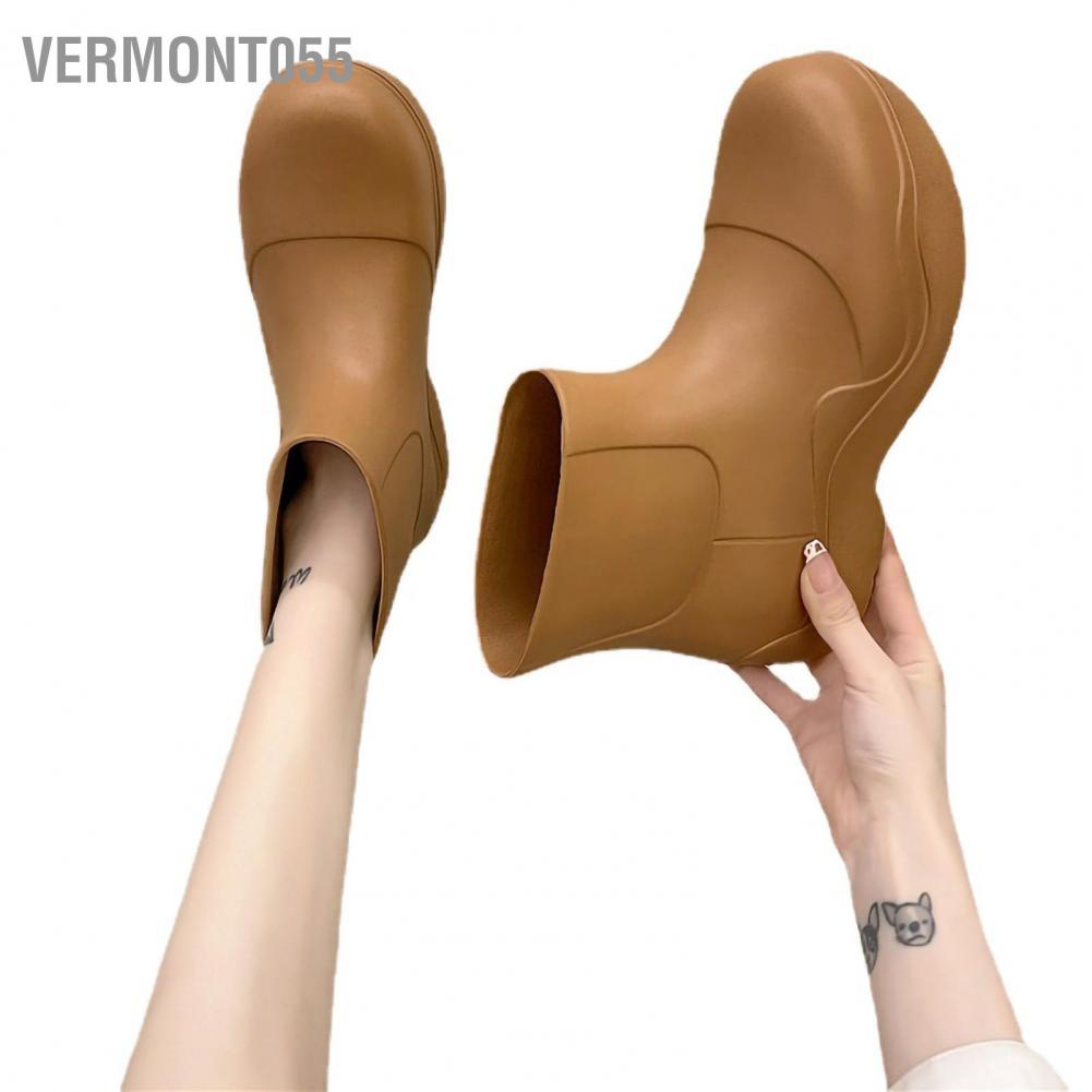 Có thể bán buôn Giày Bốt EVA Đế Dày Chống Nước Đi Mưa Cho Nữ vermont055 Hàng giao ngay