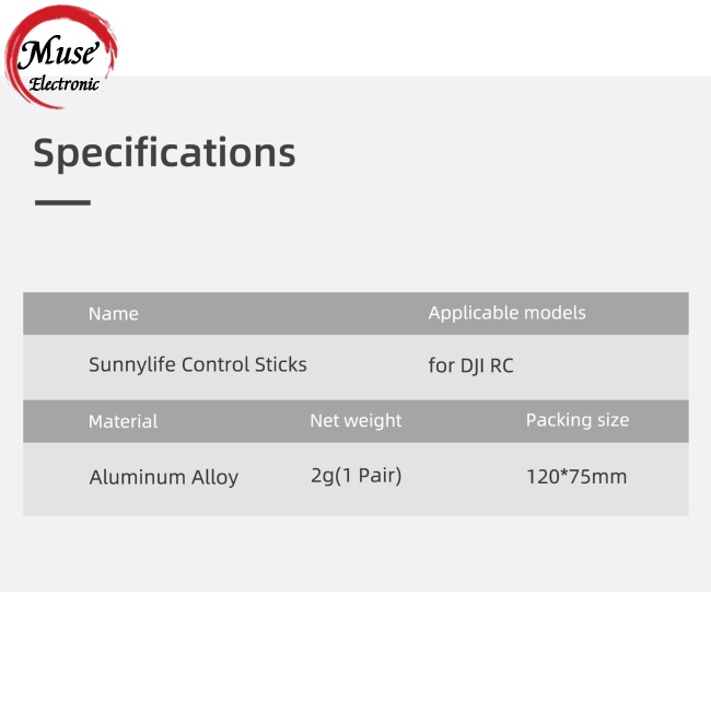 Cần Điều Khiển Thay Thế Bằng Hợp Kim Nhôm Cho Dji Mini3 Pro Rc