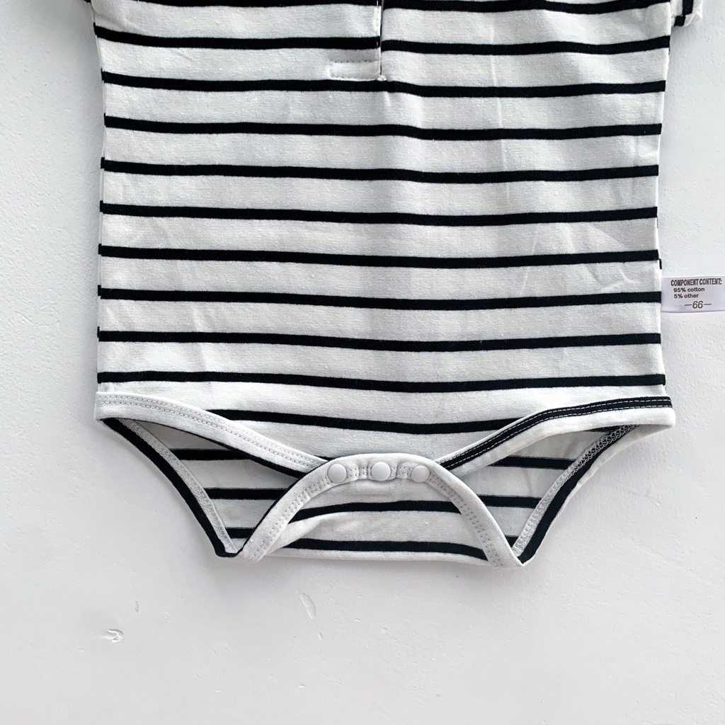 Áo Liền Quần In Hình Mặt Cười Cho Bé