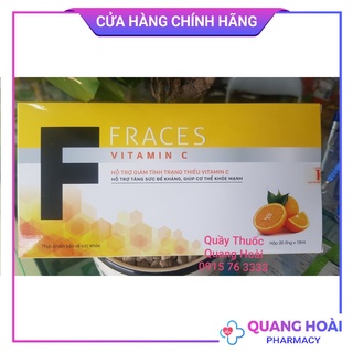 Frances Vitamin C bổ sung Vitamin C, tăng cường sức đề kháng cho cơ thể