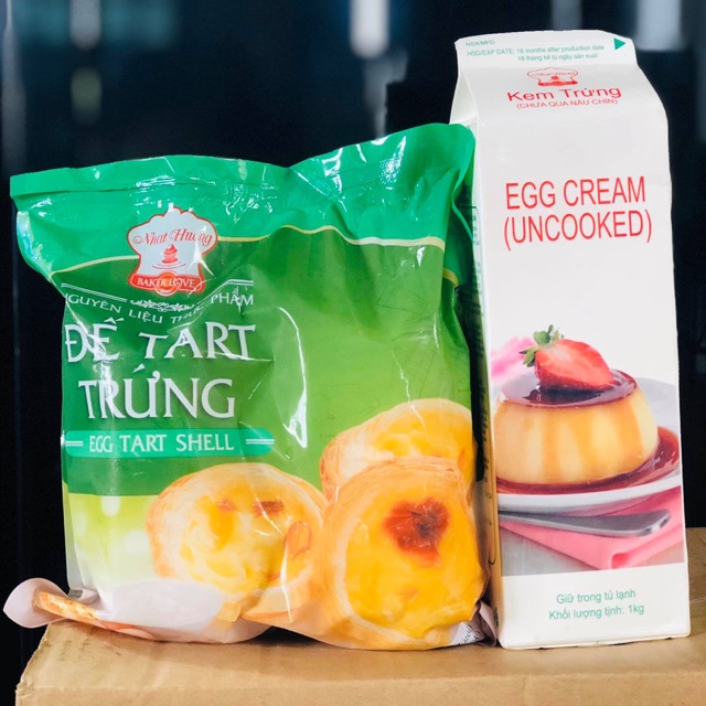 Combo đế bánh tart trứng Nhất Hương (chỉ giao HN)