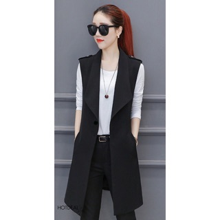 Áo vest dài sang chảnh