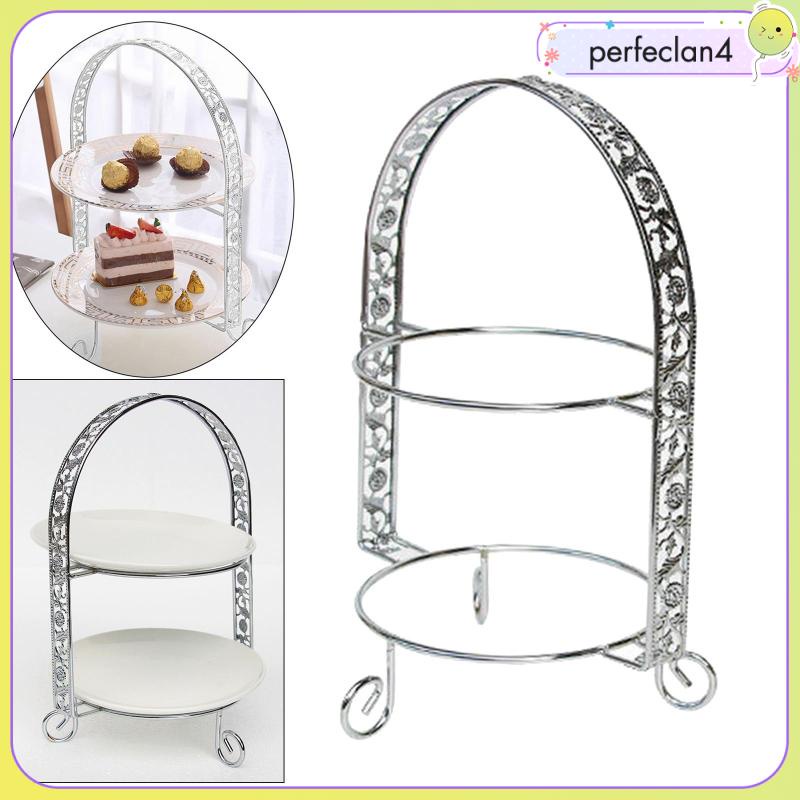 Giá Đỡ Trưng Bày Bánh Cupcake 2 Tầng Bằng Sắt Perfeclan4