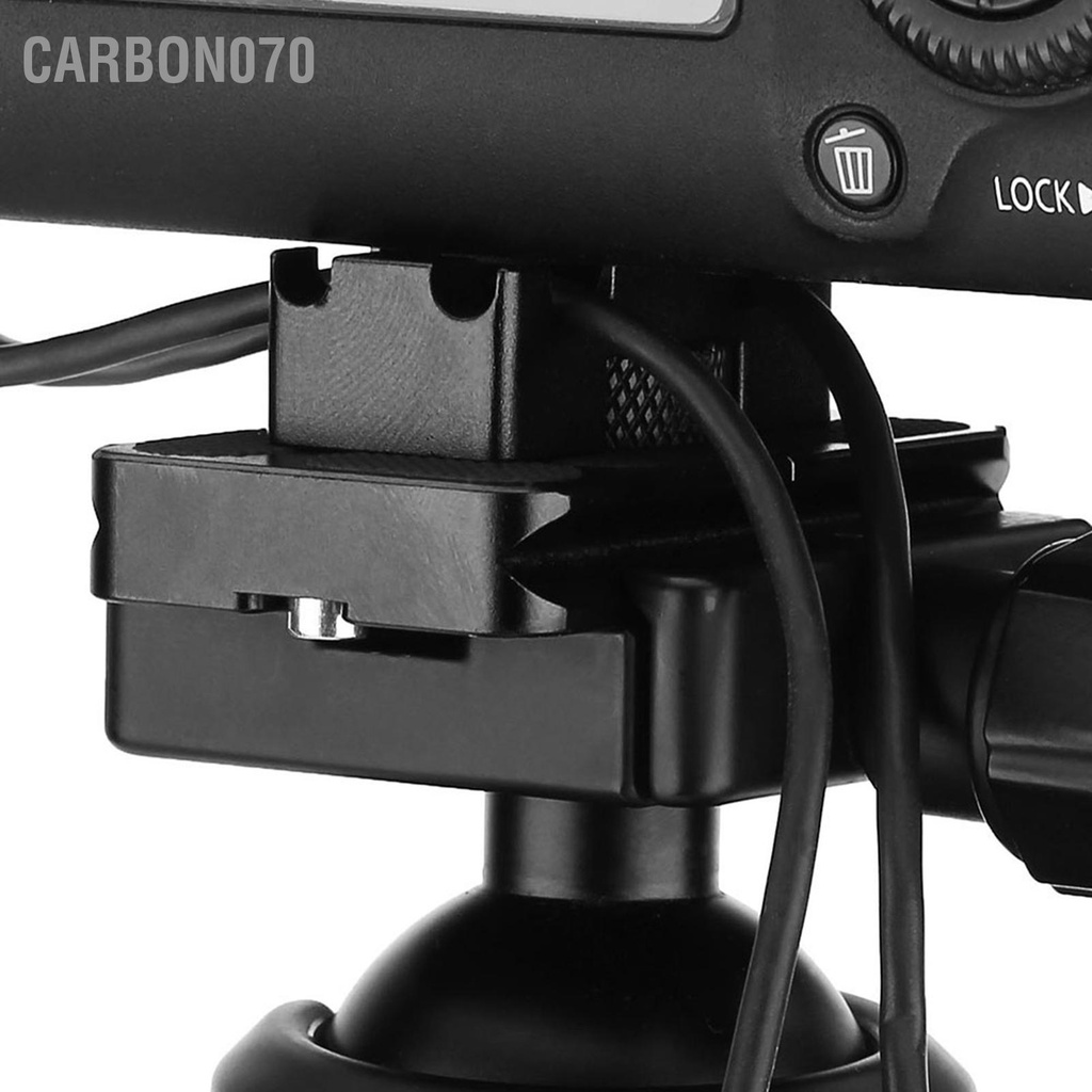 Carbon070 Hợp kim nhôm Tether Máy ảnh DSLR kỹ thuật số Cáp USB Khóa Kẹp Bảo vệ