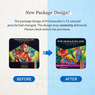 Prismacolor 72-Count Premier Colored Pencils, Soft Core