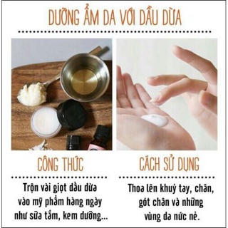 Nửa lít dầu dừa nấu thủ công thơm lừng