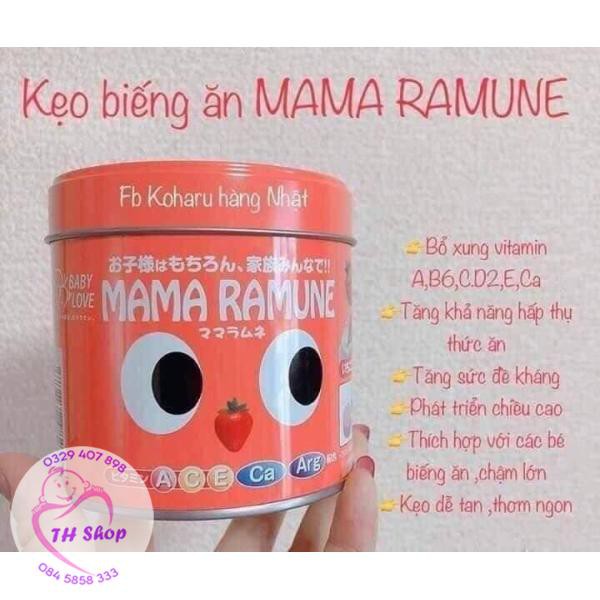 Kẹo Biếng Ăn Cho Trẻ Mama Nhật 200 Viên Giúp Bé Ăn Ngon