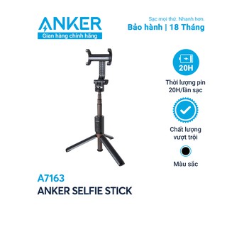 Gậy chụp ảnh tự sướng bluetooth ANKER Selfie Stick có chân tripod - A7163