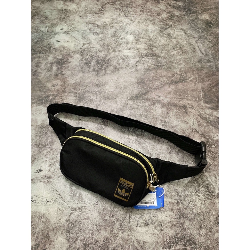 Túi Đeo Chéo Adidas Waist Bag Black/Gold GF3200 - BH 6 tháng | BigBuy360 - bigbuy360.vn