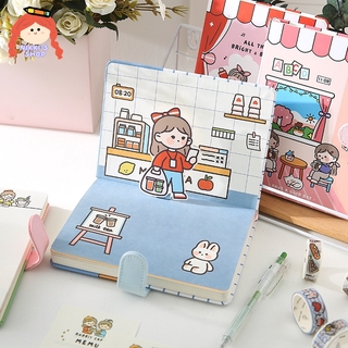 Sổ Tay Có 112 Nút Nam Châm Dễ Thương