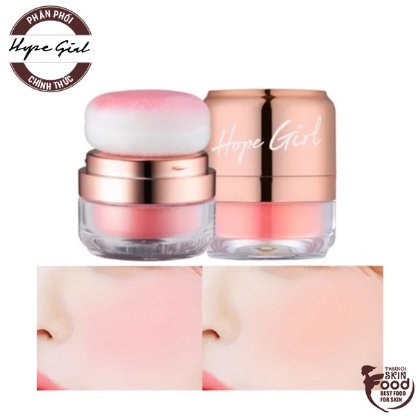Phấn Má Hồng Dạng Bột Hope Girl 3D Powder Blusher