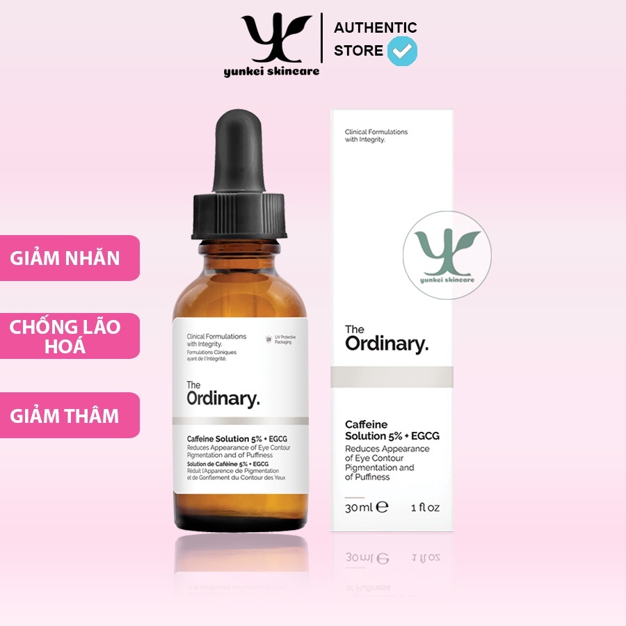 Serum mắt Caffeine Solution 5% + EGCG - The Ordinary