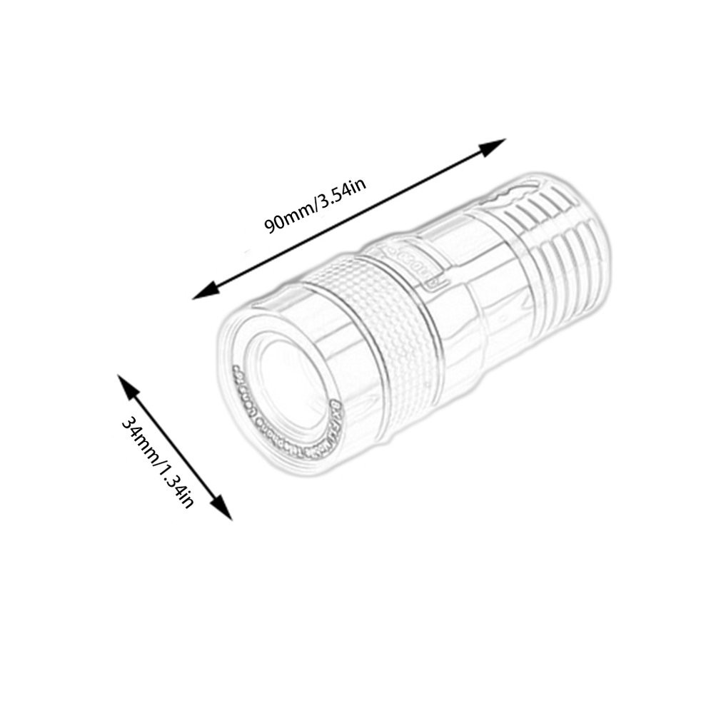 [HT11]Portable 12X Zoom Telephoto Lens Mobile Phone Camera Lens with Clip for iPhone