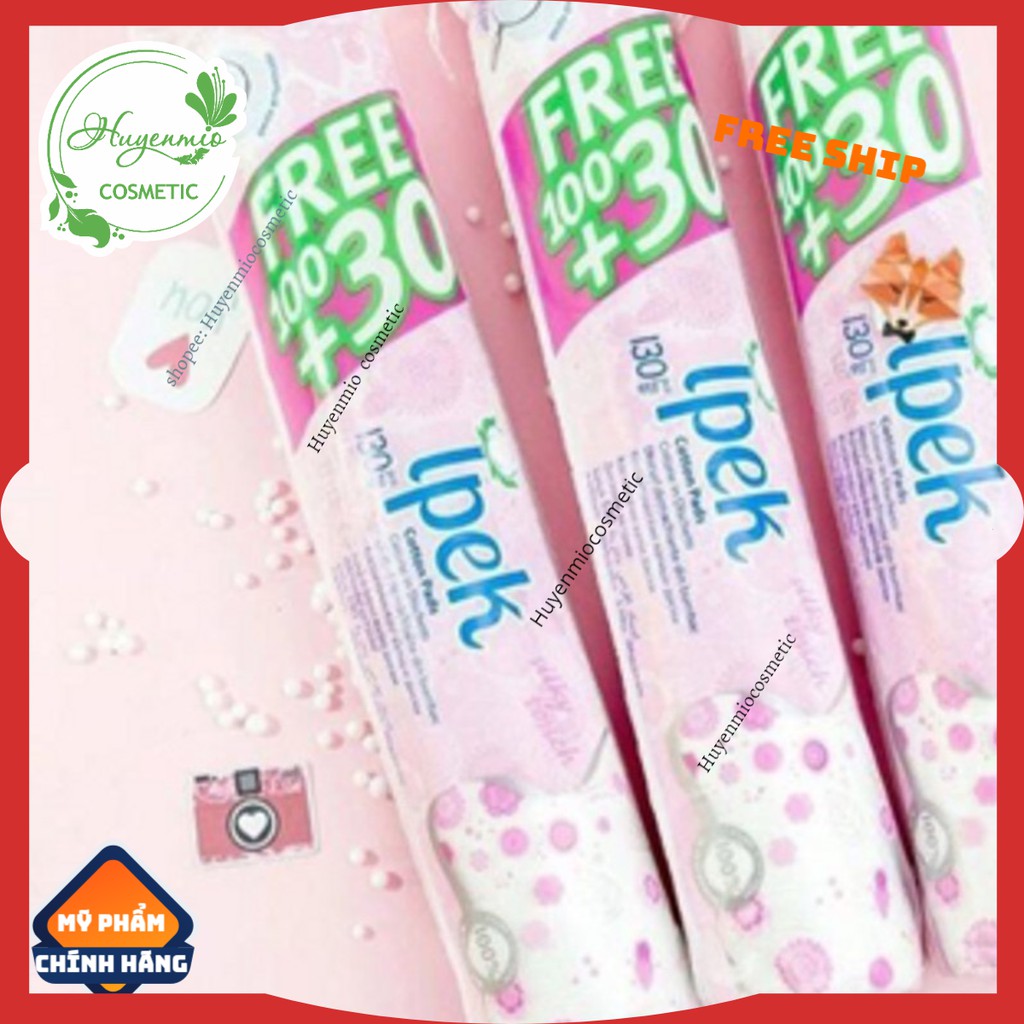 Bông Tẩy Trang / Bông Tẩy Trang Ipek Thổ Nhĩ Kì 130 Miếng [Ipek] | BigBuy360 - bigbuy360.vn