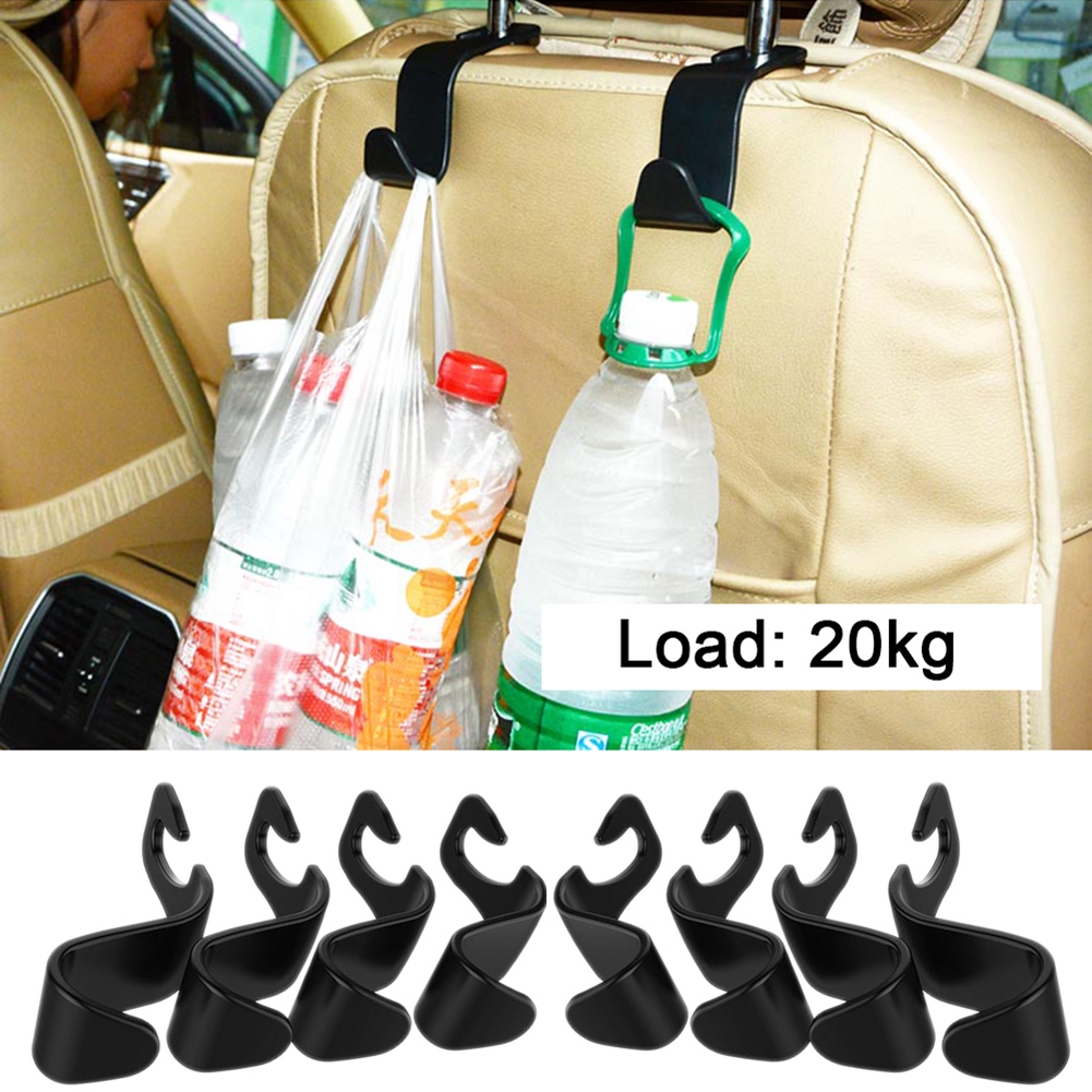 Bộ  móc treo lưng ghế sau xe hơi giữ đồ dùng tiết kiệm không gian