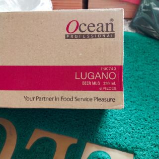 Ly Thủy Tinh Ocean Beer Lugano 330ml