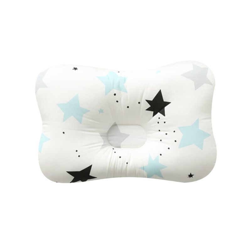 Baby Pillow Soft Breathable Baby Head Shaping Pillow Flat Head Sleeping Support