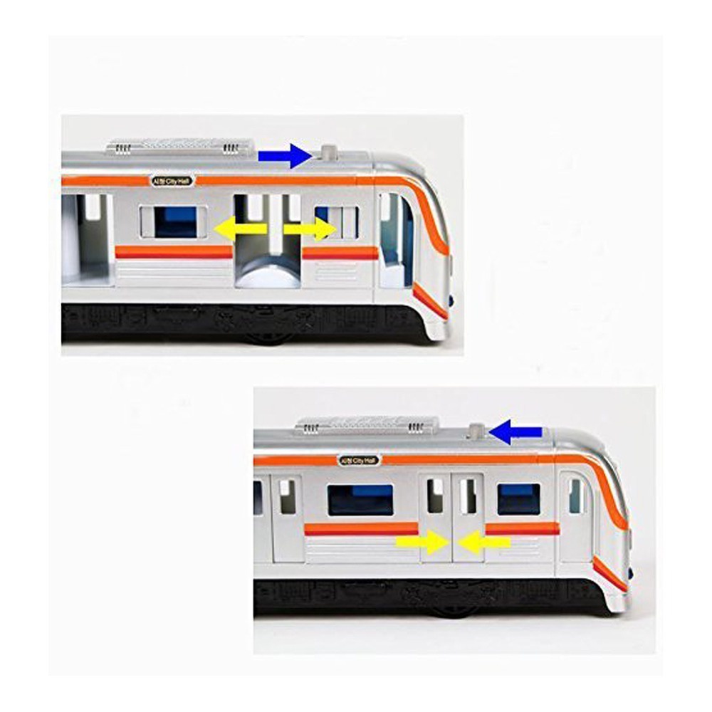 ★Little Bus Tayo★ Các bạn Tayo gặp tàu điện ngầm chạy qua giai điệu cho trẻ nhỏ