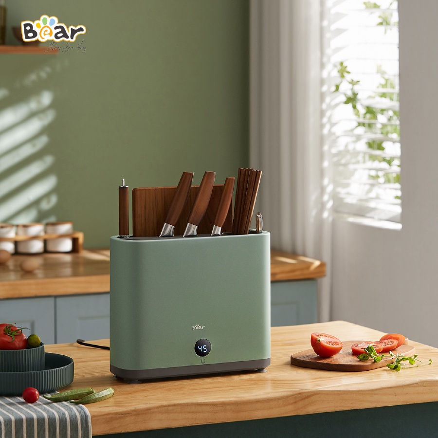 Máy sấy tiệt trùng dao thớt đũa Bear Model: XDQ-B01Q1 Khử khuẩn tia UV, Sấy nóng 70 độ an toàn