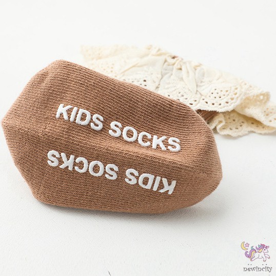 Vớ Cotton Mềm Sọc Gân Phối Ren Phong Cách Hàn Quốc Cho Bé Gái Sơ Sinh