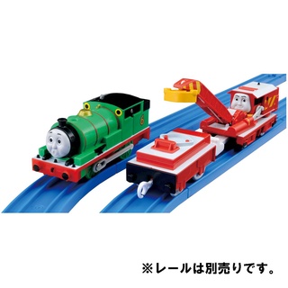 Đồ chơi tàu hỏa ts-17 percy & pla pla rocky