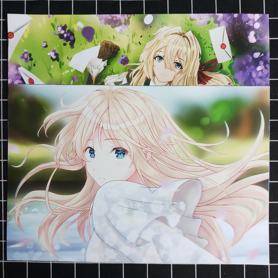 Poster Anime Violet Evergarden (8 Tờ)