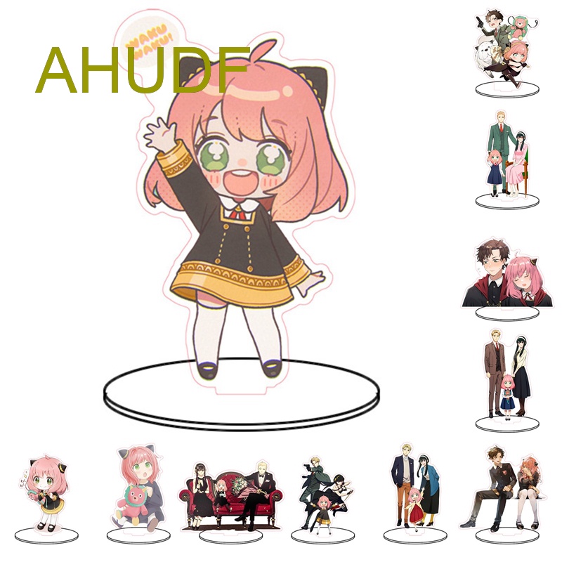 Mô Hình Nhân Vật Anime Spy X Family Bằng Acrylic Đứng Để Bàn Trang Trí