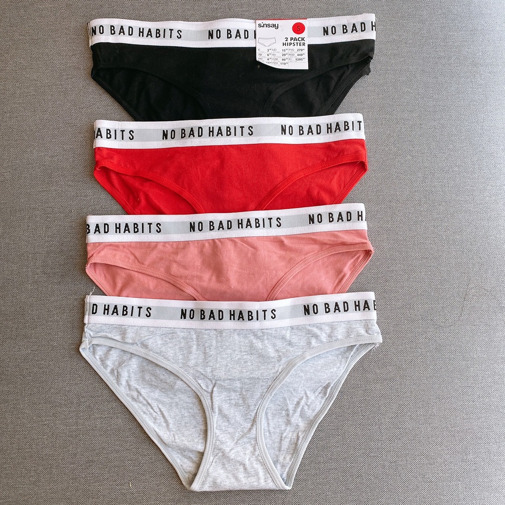 Quần lót nữ Q053 chất cotton chỉ còn đỏ