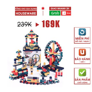 ĐỒ CHƠI LEGO 520 pcs SÁNG TẠO THẾ GIỚI MỚI CÙNG BÉ