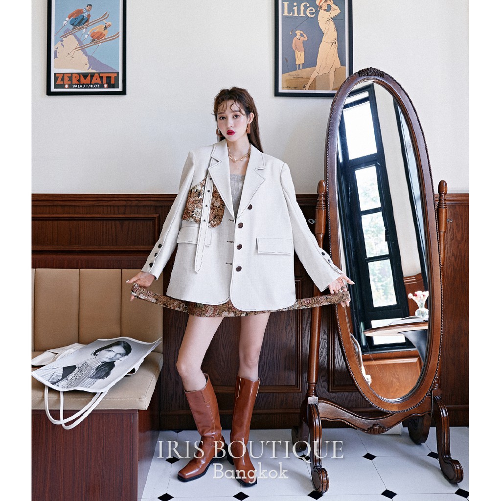 Iris Boutique IC014 Elizabeth Áo blazer nữ Thái Lan | BigBuy360 - bigbuy360.vn