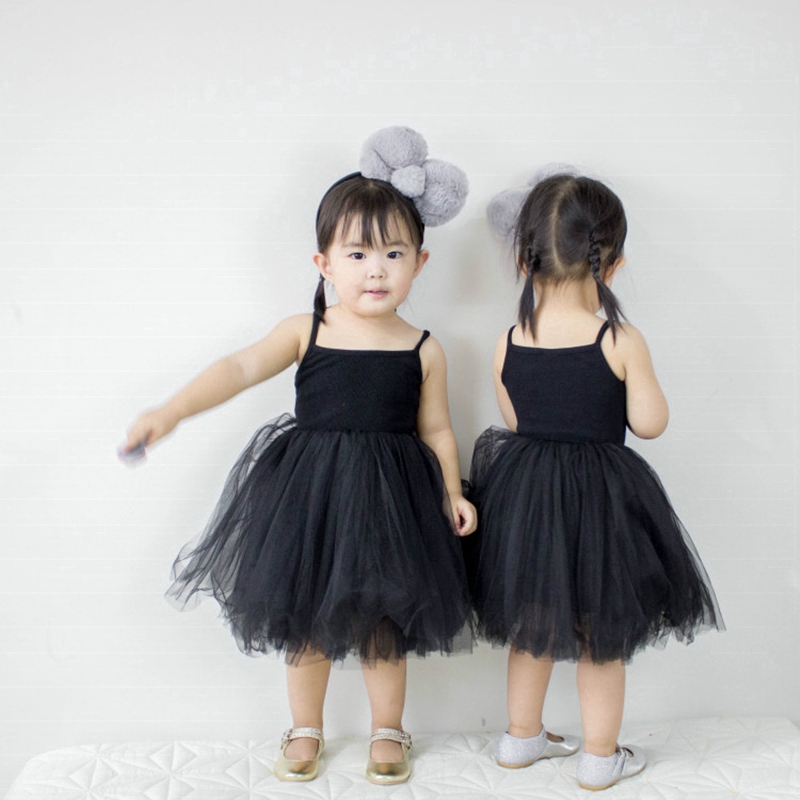 Đầm xòe kiểu công chúa không tay năng động thời trang dành cho bé gái