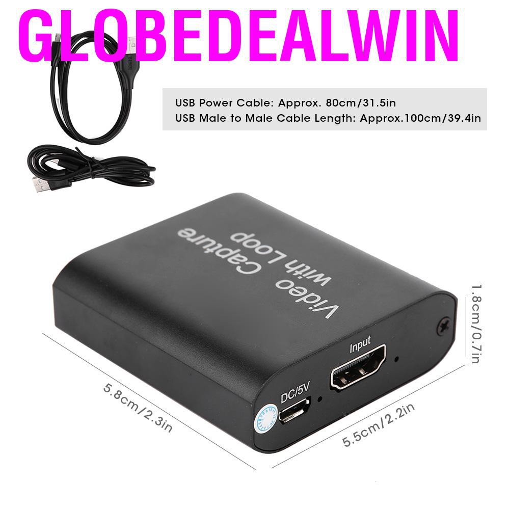 Card Chuyển Đổi Hình Ảnh Từ Usb Sang Hdmi 4k 1080p