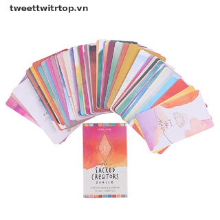 Bộ bài tarot TRTOP The Sacred Creators Oracle cao cấp