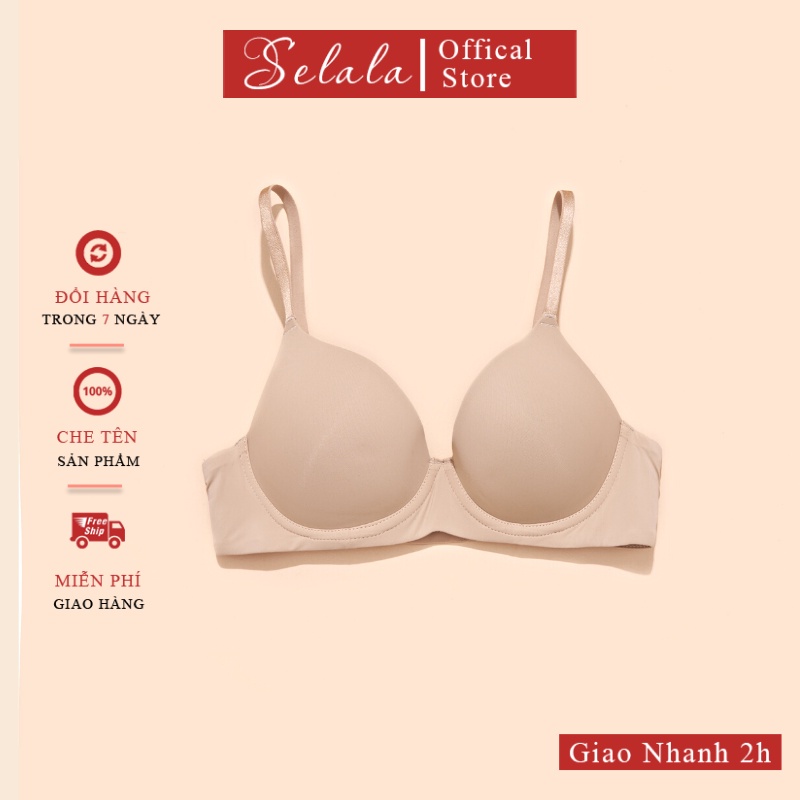 Áo Lót Su Nữ Selala Có Gọng Cao Cấp Nâng Đẩy Tạo Khe Dáng Ôm Không Sợ Hẫng AG14