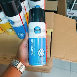 Chai xịt vệ sinh sên Sprayking Chainclean 400ml