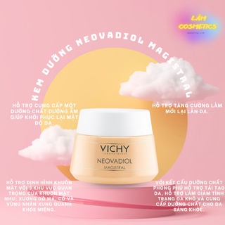Kem dưỡng da chống lão hoá vichy neovadiol ngày - đêm 50ml