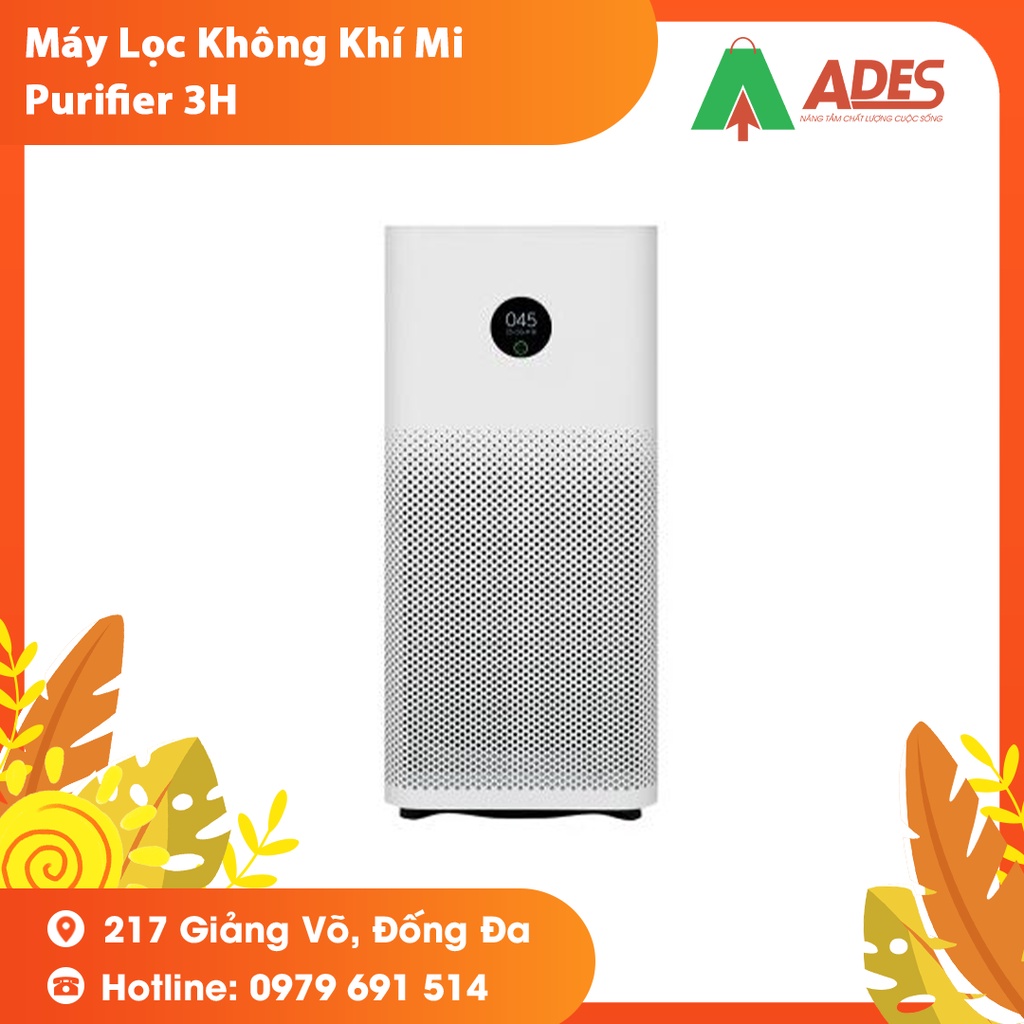 [Mã 154ELSALE2 giảm 7% đơn 300K] Máy lọc không khí Xiaomi Mi Air Purifier 3H - Bảo Hành Chính Hãng 12 tháng