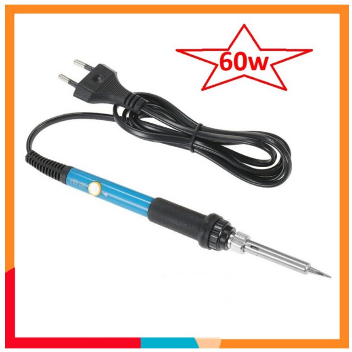 Mỏ hàn thiếc , hàn chì 60w có điều chỉnh nhiệt độ và tặng theo nhiều phụ kiện