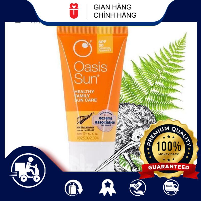 Kem Chống Nắng Dành Cho Da Nhạy Cảm Oasis Sun SPF 30 Family Sunscreen 50ml