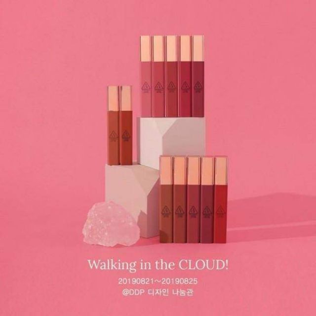 Son kem lì 3ce Cloud Lip Tint chính hãng
