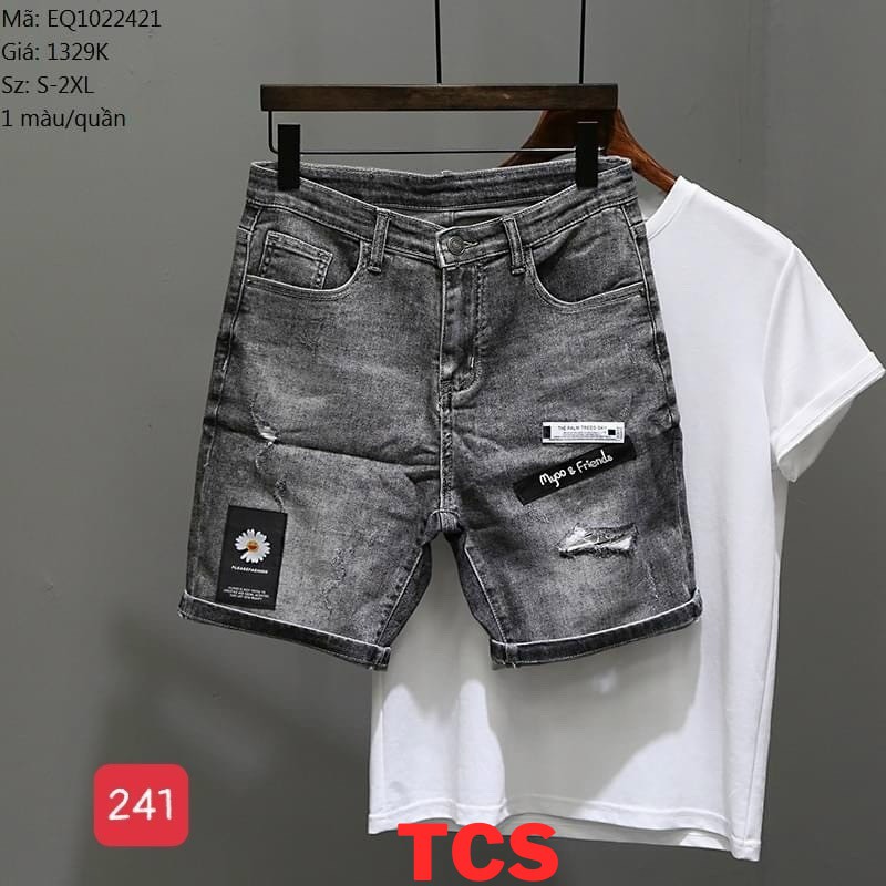 Quần short jean cao cấp nhiều mẫu phong cách mới TCS