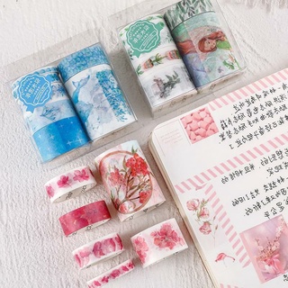 Washi tape cổ phong họa tiết hoa văn