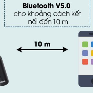 Tai nghe Bluetooth TWS Mozard AT5 Đen