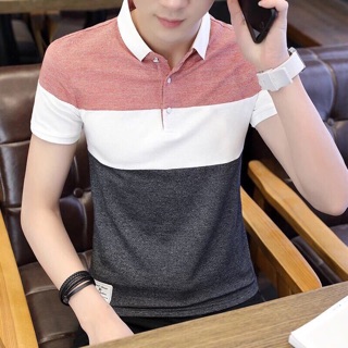 [SALE XÃ KHO] Áo thun nam cổ chất coton bao xịn