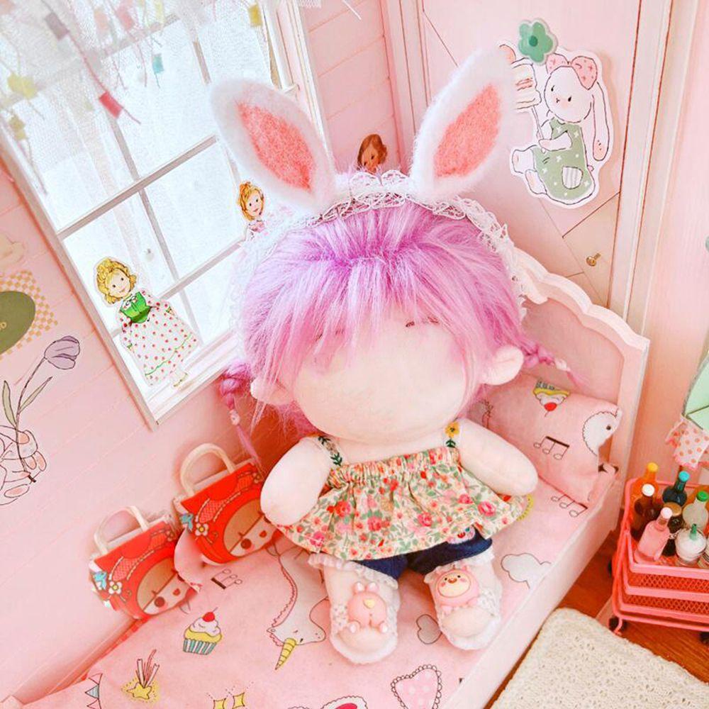 SUSANS Mini Doll Clothes Replaceable Doll Dress up Plush Shoes Accessories Cute DIY Children's Gifts For 20cm Dollhouse Supplies Shorts