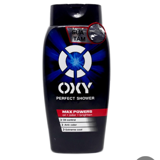 Dầu gội Oxy Perfect Shower chai 180g