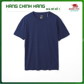 Áo thun sts cotton xanh navy sats65