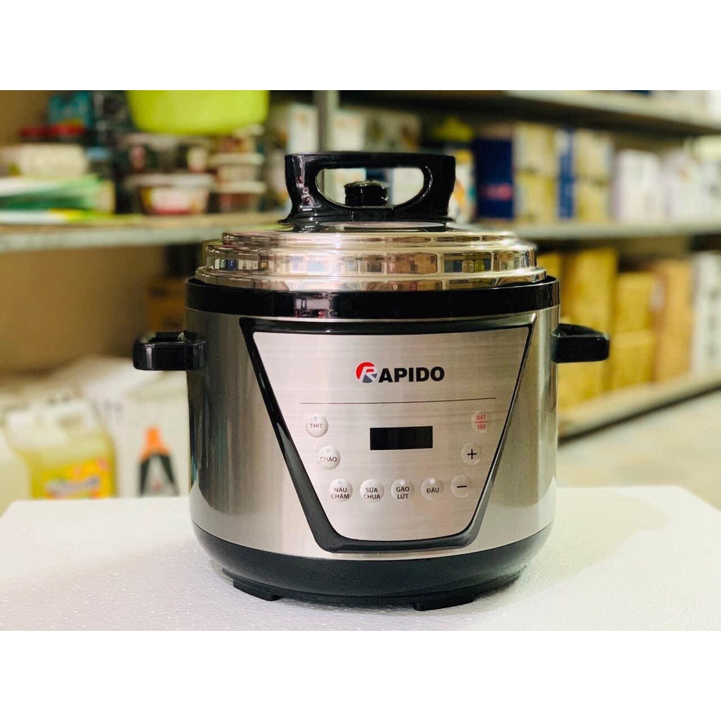 Nồi Áp Suất Điện Đa Năng RAPIDO RPC900-D